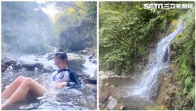 桃園復興鄉、嘎拉賀野溪溫泉。圖/讀者提供