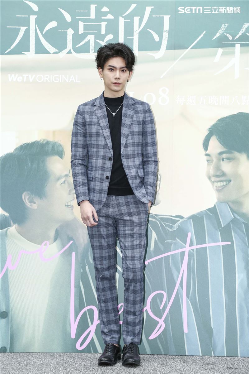 《永遠的第一名》首映記者會楊宇騰出席。（圖／記者楊澍攝影）