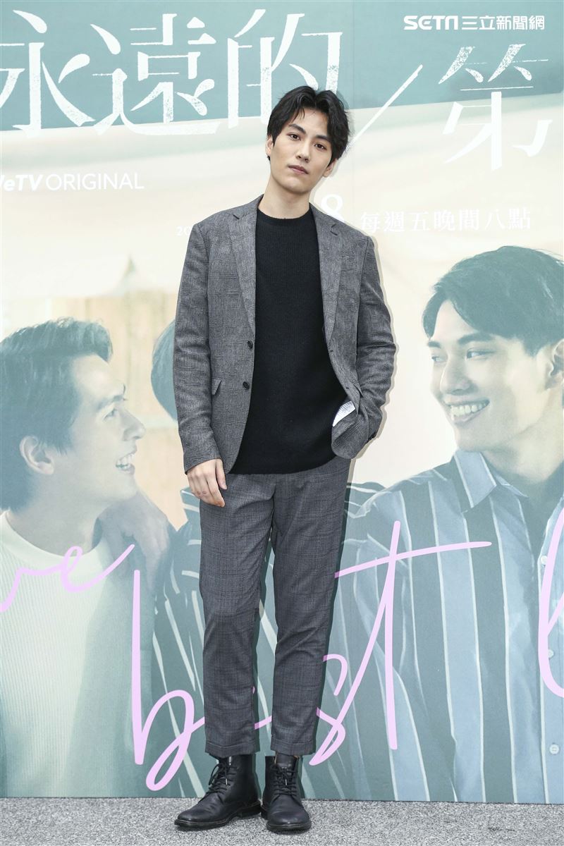 《永遠的第一名》首映記者會林子閎出席。（圖／記者楊澍攝影）