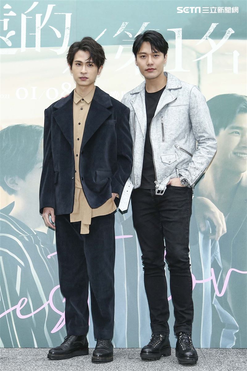 《永遠的第一名》首映記者會張睿家、石知田出席。（圖／記者楊澍攝影）