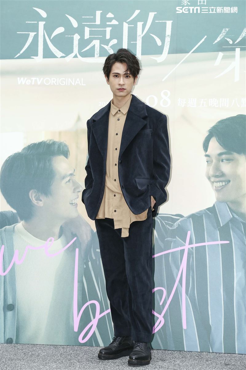 《永遠的第一名》首映記者會石知田出席。（圖／記者楊澍攝影）