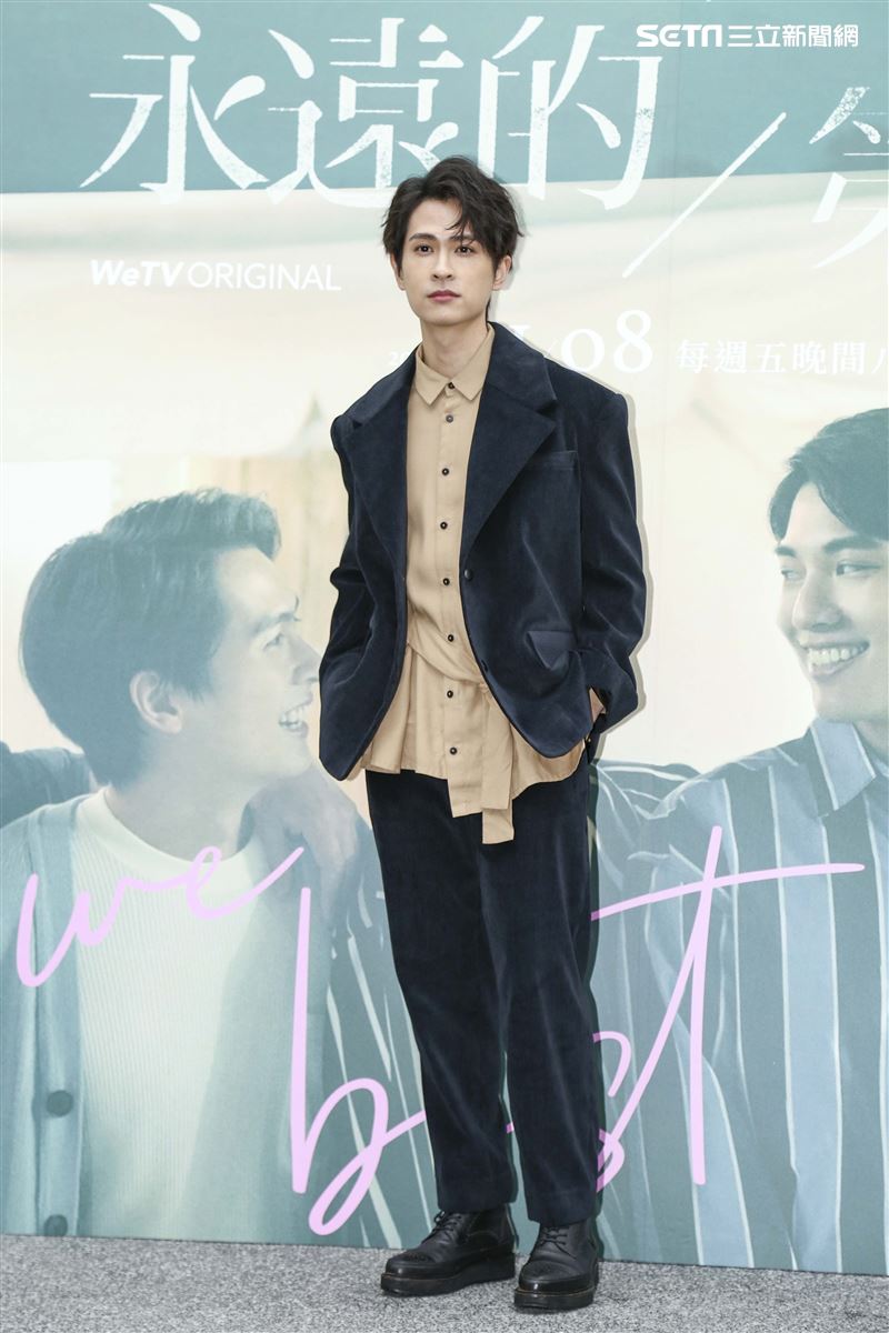 《永遠的第一名》首映記者會石知田出席。（圖／記者楊澍攝影）