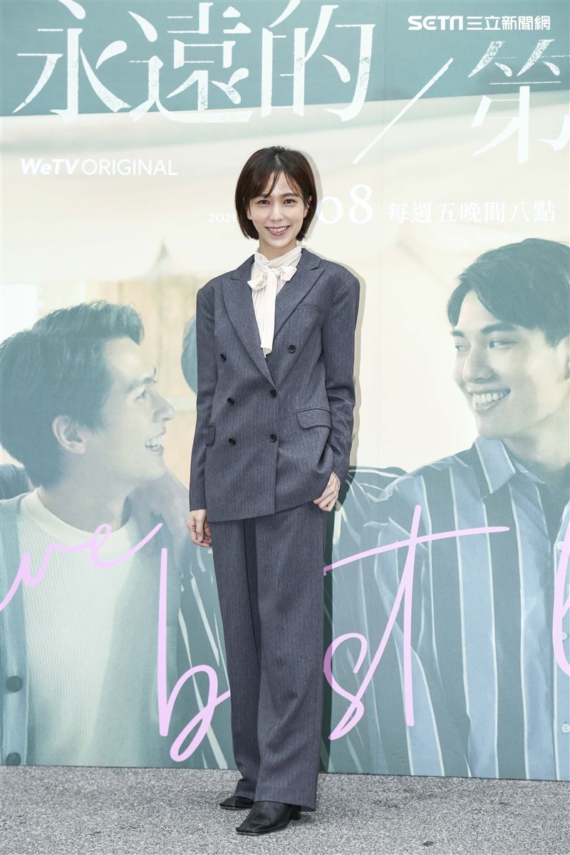 《永遠的第一名》首映記者會辛樂兒出席。（圖／記者楊澍攝影）