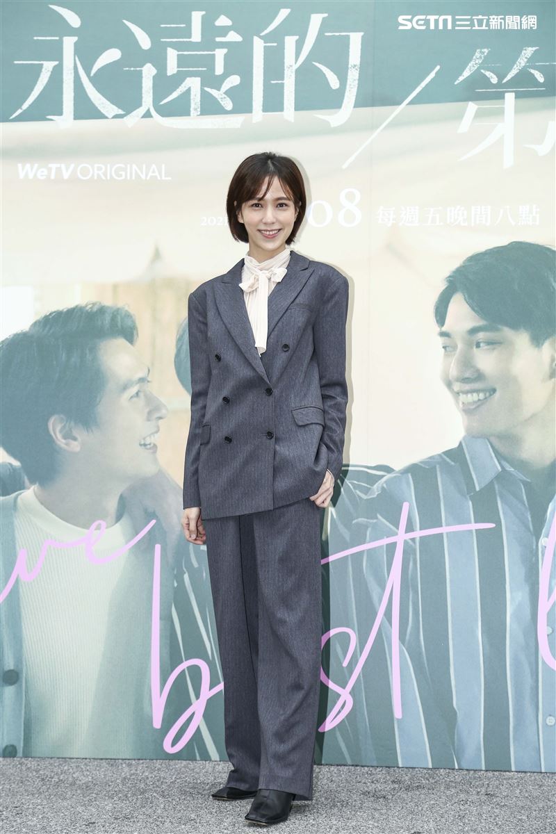 《永遠的第一名》首映記者會辛樂兒出席。（圖／記者楊澍攝影）