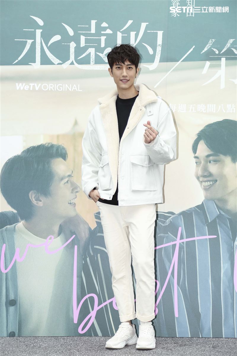 《永遠的第一名》首映記者會范姜彥豐出席。（圖／記者楊澍攝影）