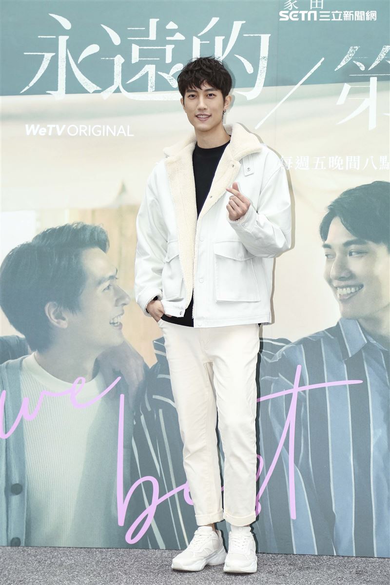 《永遠的第一名》首映記者會范姜彥豐出席。（圖／記者楊澍攝影）