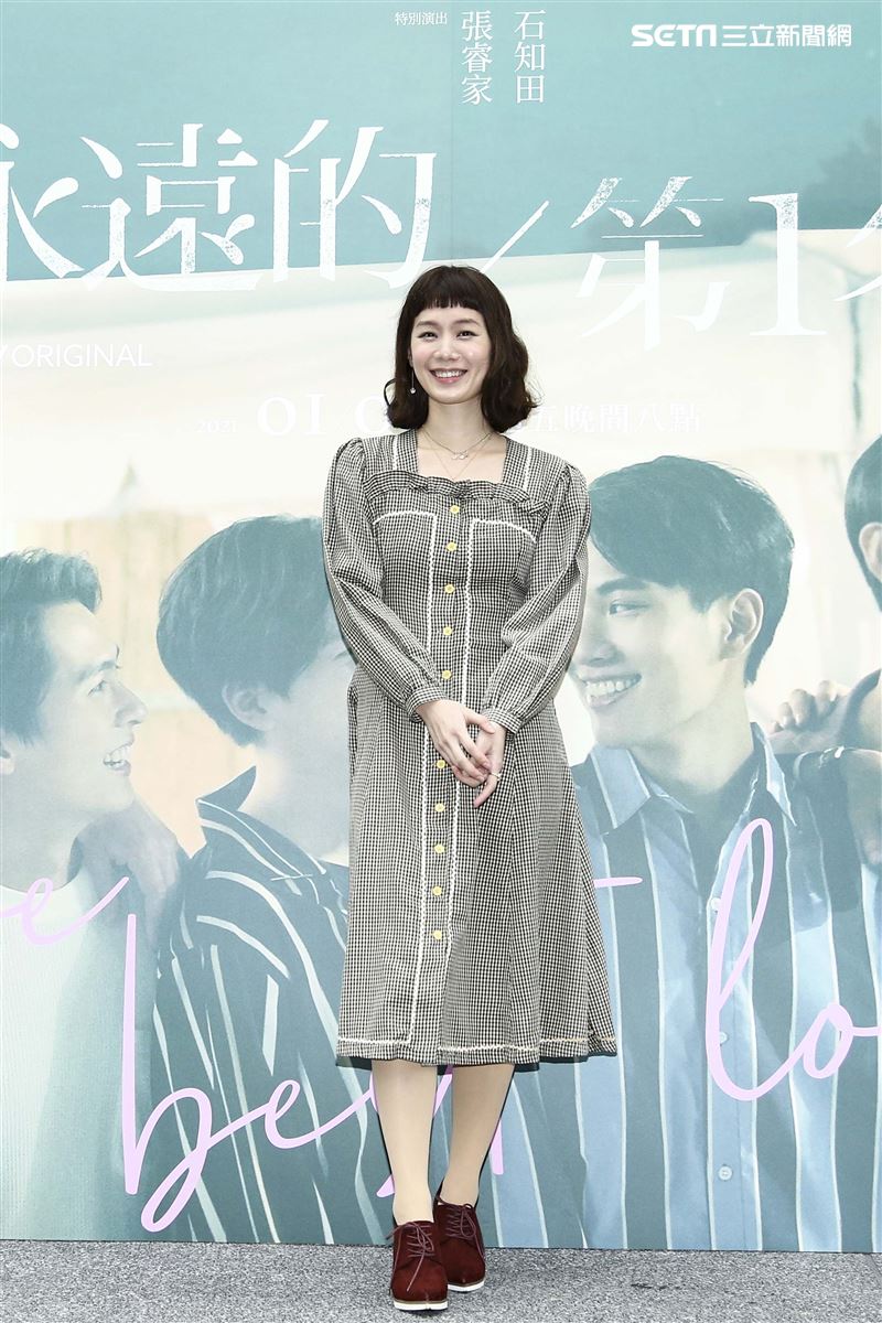 《永遠的第一名》首映記者會許乃涵出席。（圖／記者楊澍攝影）