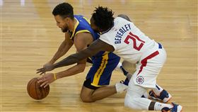 影／嚇！柯瑞踩到瘋狗貝…扭腳踝退場
NBA,金州勇士,Stephen Curry,腳踝,洛杉磯快艇,瘋狗貝, Patrick Beverley
美聯社／達志影像