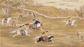康熙,打獵圖(圖/網路)
