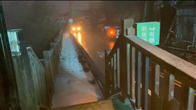 尖石,宇老,下雪,寒流,（圖／翻攝畫面）