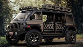 ▲JEEP VANGLER越野箱型概念車。（圖／翻攝Samir Sadikhov網站）