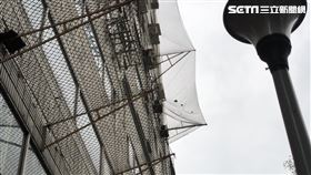 磁磚掉落。（示意圖／記者陳韋帆攝影）