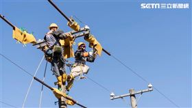 台電，配電線路維護類。圖/台電提供