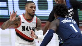 季前嗆小李引戰！狀元狼飆生涯新高
NBA,波特蘭拓荒者,Damian Lillard,明尼蘇達灰狼,狀元,Anthony Edwards
美聯社／達志影像
