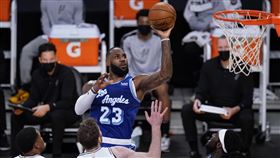 ▲詹姆斯（LeBron James）27分12助攻。（圖／美聯社／達志影像）