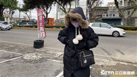 寒流／天氣／羽絨（記者陳弋攝影）