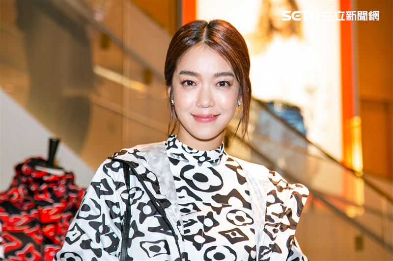 陳庭妮，大霈李霈瑜出席路易威登全新URS FISCHER系列上市活動。（圖／記者楊澍攝影）