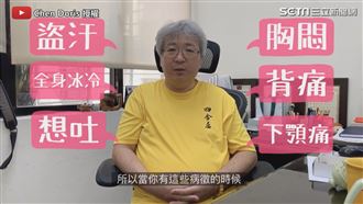 主持人突心肌梗塞　籲６病徵必就醫