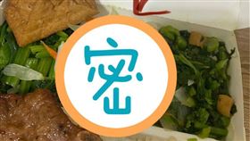 炒洋蔥,便當,配菜,敷衍(翻攝自 Dcard)