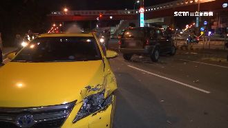 台中四叉路口車禍　駕駛互嗆對方搶快