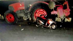 產業道路,高雄,騎士,曳引機