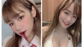 網紅桃園娜美（圖／翻攝自r.1.1111 IG）