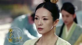 章子怡首度挑展古裝電視劇《上陽賦》/被嫌老。微博