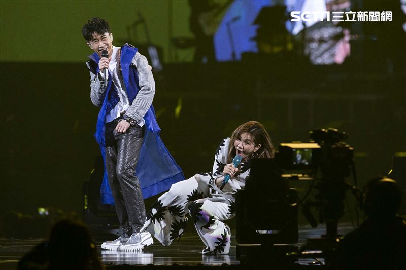 光良《今晚我不孤獨》演唱會台北限定版，Ella擔任特別嘉賓。（圖／記者楊澍攝影）
