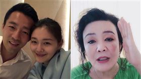 張蘭 大S婆婆 汪小菲（合成圖／翻攝自微博、網易新聞）