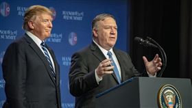 美國國務卿蓬佩奧（Mike Pompeo）、川普
圖翻攝自Mike Pompeo推特