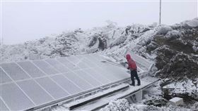 玉山觀測站。（圖／翻攝自氣象局長鄭明典臉書）