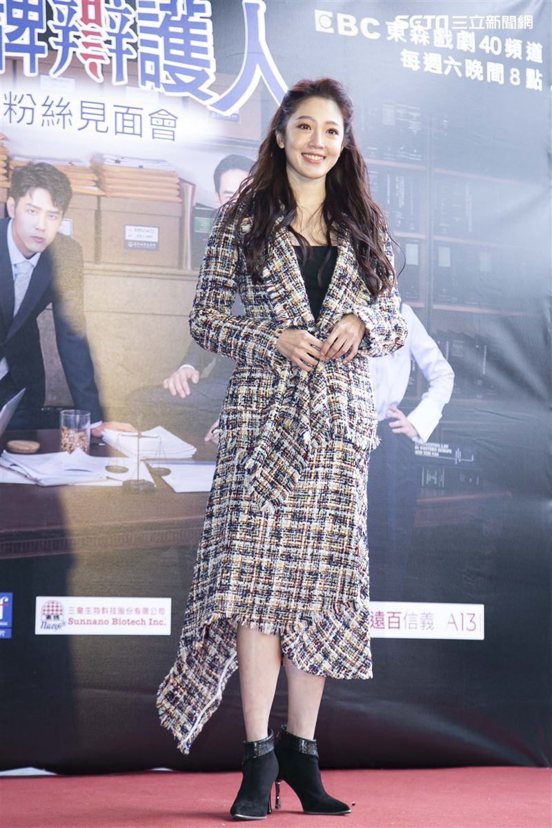 胡宇威、葉星辰、黃薇渟、林孫煜豪出席王牌辯護人粉絲見面會。（圖／記者楊澍攝影）