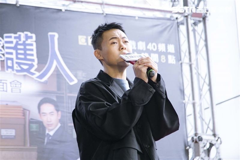 胡宇威、葉星辰、黃薇渟、林孫煜豪出席王牌辯護人粉絲見面會。（圖／記者楊澍攝影）