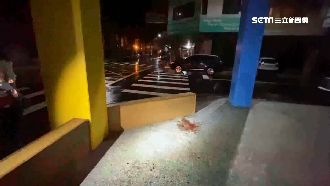 男失控持酒瓶自殘　女為制止劃傷掛彩