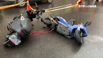 疑自摔遭追撞拖行　女當場命喪輪下