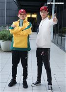 阿倉、屁辰三立新聞網專訪。（記者邱榮吉/攝影）