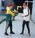 阿倉、屁辰三立新聞網專訪。（記者邱榮吉/攝影）