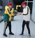 阿倉、屁辰三立新聞網專訪。（記者邱榮吉/攝影）