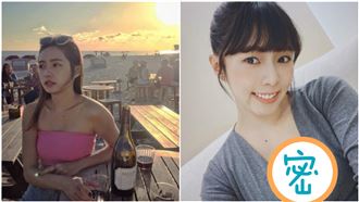 簡廷芮罕見大解放！深V炸出深溝雪乳