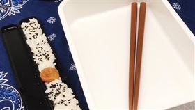 日本,群馬,妻子,白飯,愛妻便當（圖／翻攝自@musubito3 Twitter）