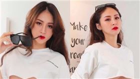 楊冪,雪岑,禮生,幼教老師,丁字褲。（圖／翻攝自snowy_175cm＿IG）