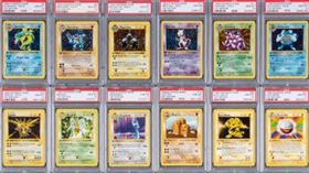 Goldin Auctions將拍賣第一版寶可夢卡，全套共有103張。（圖／翻攝自Goldin Auctions官網）