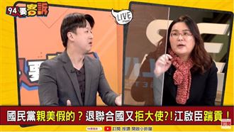 藍很怕激怒中國?他:卻不怕美國生氣