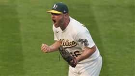 ▲前運動家終結者漢瑞克斯（Liam Hendriks），3年5400萬美金合約加盟白襪。（圖／美聯社／達志影像）