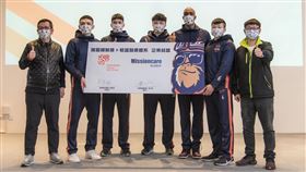 桃園領航猿與當地醫療體系合約簽約。（圖／桃園領航猿提供）