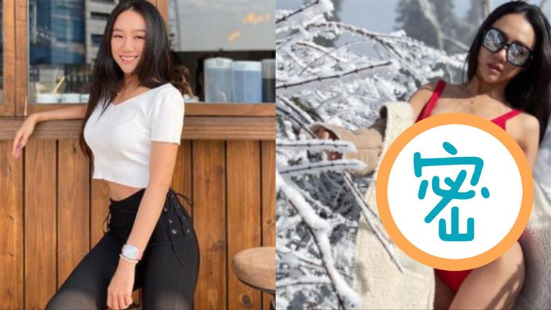 寒流襲台登山　女星脫了激裸深V美胸