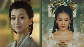 《上陽賦》章子怡、趙雅芝。（圖／愛奇藝台灣站提供）