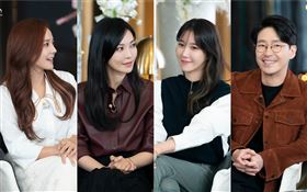 《上流戰爭》演員嚴基俊、‎李智雅、‎金素妍、柳真、‎朴殷碩。（圖／翻攝自SBS DRAMA臉書）