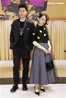 周興哲、林映唯出席Prada 2021春夏男女裝列媒體發表會。（記者邱榮吉/攝影）