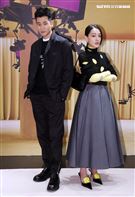 周興哲、林映唯出席Prada 2021春夏男女裝列媒體發表會。（記者邱榮吉/攝影）